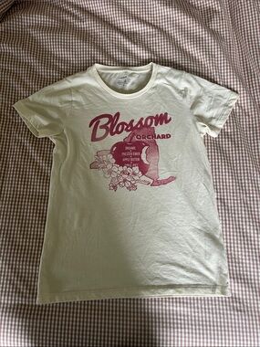 J crew collector tee blossom orchard nyc
